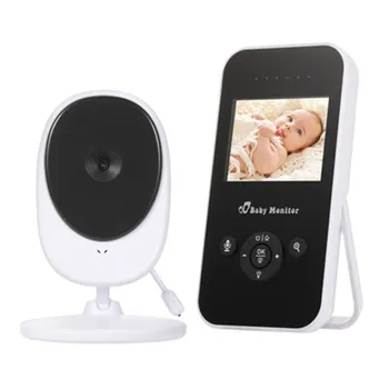 2.4 Pulgadas Inalámbrico de Color de Video Baby Monitor Digital de la Niñera de la Visión Nocturna de la Monitorización de la Temperatura de la Cámara de Bebé Walkie Talkie CMOS