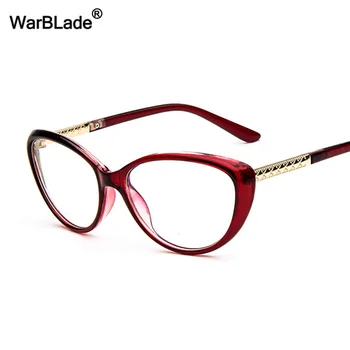 WarBLade Nuevas Gafas de Ojo de Gato de las Mujeres Óptica Espectáculo Marco Anti-fatiga Equipo de Lectura de Gafas de Marco de Gafas de Gafas de