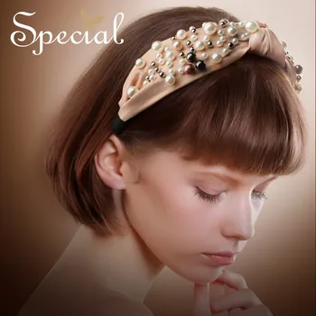 SPECIALHand-hecho anti-slip de prendas en la cabeza la diadema de pelo clip de la anchura de la diadema de las mujeres lavan sus rostros, de viaje a las estrellas