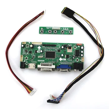 M. NT68676 LCD/LED Controlador de la controladora de la Junta Para LP156WH3(TL)(A2) (HDMI+VGA+DVI+Audio)1366*768