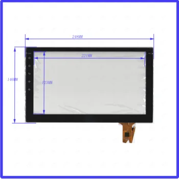 ZhiYuSun ping YH-100-FPC 248*146 compatible con pantalla Capacitiva de cristal 248mm*146mm GT9271 las líneas 6pin y 12PIN