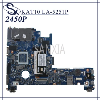 KEFU LA-5251P de la placa base del ordenador Portátil para HP EliteBook 2540P original de la placa base I5-540M 598763-001
