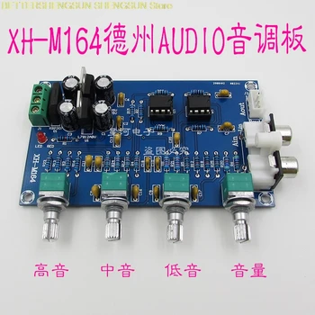XH-M164 amplificador de potencia, tarjeta de sonido, tablero frontal, NE5532 amplificación, embellecimiento y ajuste de bajo de alta