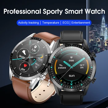 Timewolf Reloj Inteligente Android los Hombres 2020 IP68 Smartwatch Android Reloj Inteligente Reloj Inteligente para el Iphone de Apple IOS Android Teléfono