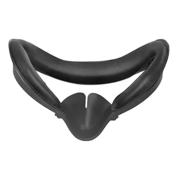 Suave de la PU de la prueba de Sudor de la Espuma Almohadilla de Ojo Transpirable Ojo de la Cubierta Para Oculus Quest2 Caso de Marco de Cubierta de la Almohadilla de Negro VR Headset Accesorios