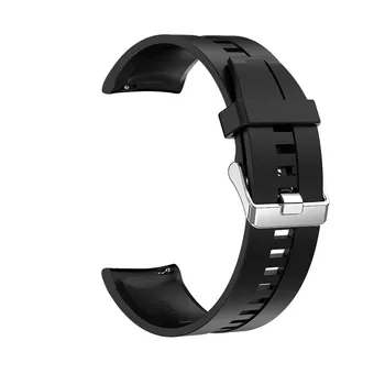 22 mm de Ancho Reloj de la Correa para el Reloj Inteligente de la Correa del Deporte Slicone de la Correa de Pulsera de Wriststrap
