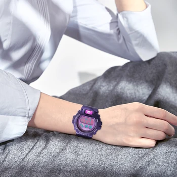 TASGO Impermeable del Deporte de los Relojes de las Mujeres De 2020 parte Superior de la Marca de Lujo de LED Electrónica Digital Señoras Reloj Reloj de Mujer Relogio Feminino