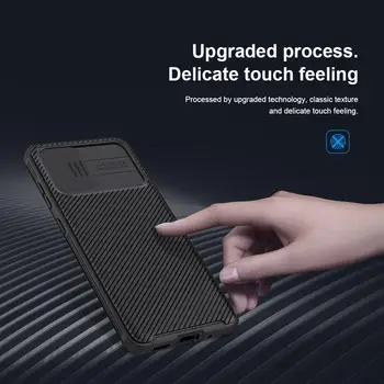 Nillkin 2-en-1 CamShield Caso+3D de Cristal Templado para Samsung Galaxy S20 Más S20+ Cubierta de la caja de la Plena Cobertura de Protector de Pantalla de Cine