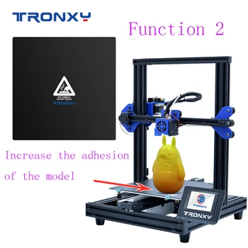 Tronxy Impresora 3D de Piezas y Accesorios en Negro Heatbed & Hot Cama Pegatinas con un Tamaño de 220 mm*220mm 255mm*255mm 310mm*310 mm 330 mm*330mm