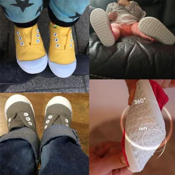 MHYONS Niños Zapatos Para niñas zapatos de lona de los chicos de Caramelo de color 2018 Primavera Otoño blanco zapatillas de deporte de los niños solo los zapatos de las niñas