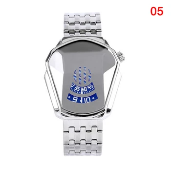 Estilo de diamante de Cuarzo Reloj Impermeable de Moda Banda de Acero Reloj de Cuarzo para los Hombres las Mujeres d88