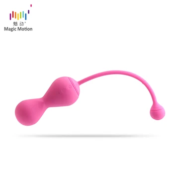 La magia de Movimiento de Kegel Master 2 Vagina Bola Vibrador de la APLICACIÓN Inteligente de la Bola de Control de Bluetooth Vagina Apriete la pelota de Entrenamiento de Masajeador de Juguetes Sexuales
