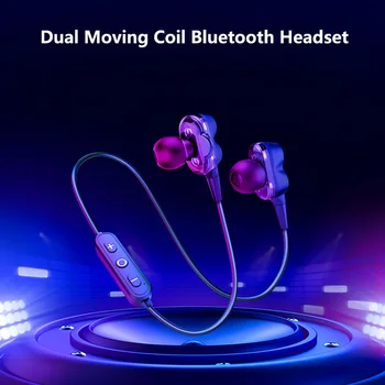 BGreen Bluetooth 5.0 De Deportes De Auriculares De Doble Controlador De Altavoz De La Unidad De Deporte Auriculares Inalámbricos Estéreo Bass Auriculares Para Correr Ciclismo