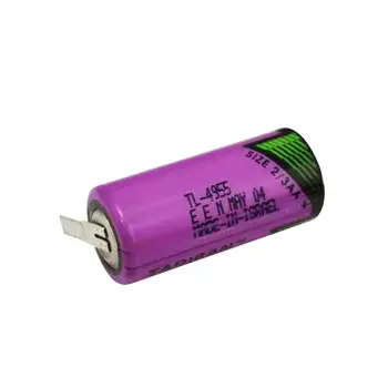 2 Pcs TL-4955 PLC de la Batería SL 2361 TL-6955 ER14335 2/3AA 3.6 V resistente al Calor, Alta y baja temperatura de la Batería de Litio para TADIRAN