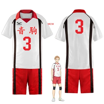 Haikyuu!! Nekoma Yaku Morisuke Kenma Kozume Kuroo Tetsuro Jersey ropa Deportiva Uniformes Traje de Cosplay Haikiyu T-shirt Cortos