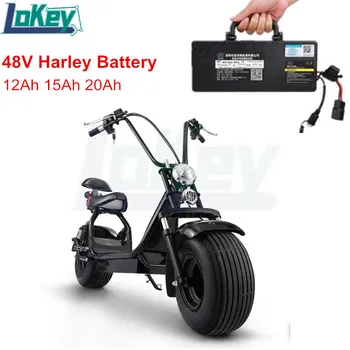 48V 12Ah 15Ah 20Ah de litio li-ion batería para fat tire X6 X7 X8 scooter eléctrico de la motocicleta eléctrica +cargador rápido