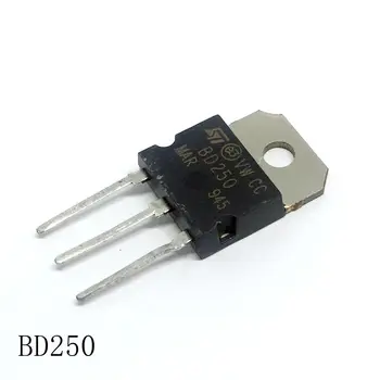Transistor de potencia BD250 A-218 25A/55V 10pcs/mucho de nuevo en stock
