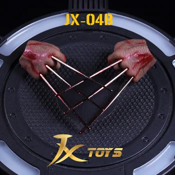 Escala 1/6 De Wolverine Logan Pata Manos Conector De Tipo Normal, El Daño, La Sangre De La Versión De 12 Pulgadas De Figuras De Acción