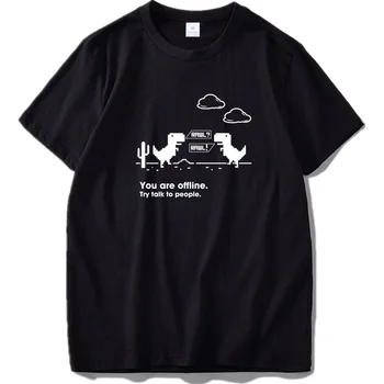 Funciona En Mi Máquina Camiseta de Equipo Java Carta Geek de Alta Calidad de Cuello de Tripulación de la UE Tamaño de Algodón T-shirt