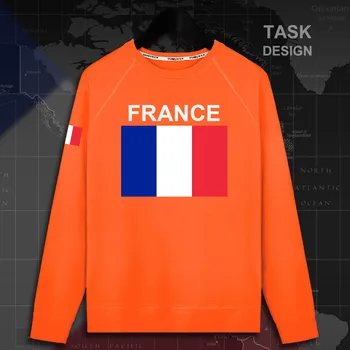 Francia República francesa FR FRA mens hoodie 