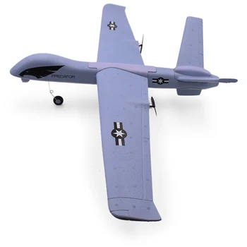 Modelo de vuelo de Planeadores RC Avión 2.4 G 2CH Depredador Z51 Control Remoto RC Avión Envergadura de la Espuma de la Mano Tirando de Planeador Aviones de Juguete