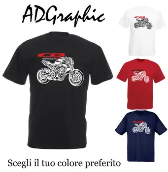 2020 Moda T-Shirt De Punto De Algodón De La Camiseta De La Motocicleta De Moto Hon Cb650R Cb 650 R Tees
