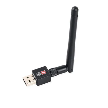 Antena Wifi 150 mbps Adaptador USB2.0 Tarjeta de Red Inalámbrica RTL8188FTV 2.4 G Ethernet Wifi Receptor de Punto de Acceso para la Portátil de Escritorio