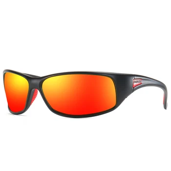 Pesca nuevas Gafas de sol Polarizadas Hombres UV 400 del Marco de la PC al aire libre Deportes de Conducción de Camping Ciclismo Gafas Gafas Con el caso