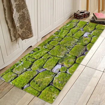 Hogar moderno, alfombra de baño cocina cuarto de baño absorbente antideslizante estera en el piso del dormitorio sala de estar frío-prueba de alfombras y tapetes