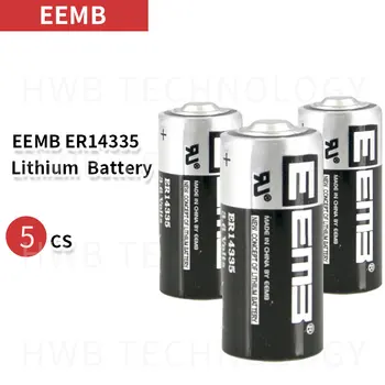 5Pcs/LOT EEMB ER14335 2/3AA 3.6 V 1650mAh Batería de Litio de Nuevo + Envío Gratis