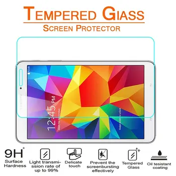 9H 2.5 D 0.3 MM a Prueba de Explosión Templado de Vidrio Templado Para Samsung Galaxy Tab 4 8.0 pulgadas T330 T331 T335 de Pantalla Proteger la Cubierta