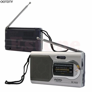 Slim Radio AM/FM Mini Antena de Radio Receptor del Mundo Altavoz de Noticias Escuchar #L060# nuevo caliente