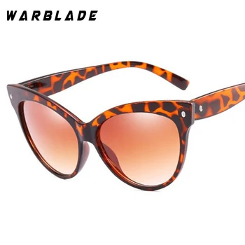 WarBLade Retro Cat Eye Gafas de sol Para Mujer de la Marca del Diseñador de la Sombra del Triángulo de Anteojos Vintage Cateye Gafas de Sol Mujer UV400