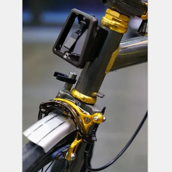 Ridea auriculares ultraligeros 76g para bicicleta brompton cabeza de conjunto oro plata bronce negro
