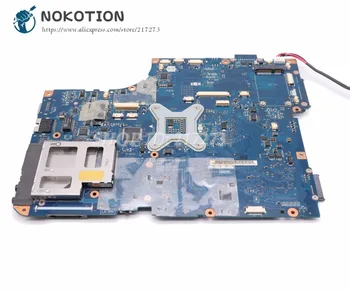 NOKOTION Para Toshiba A500 Portátil de la Placa base de LA-4991P K000086350 K000078380 Principal de la Junta DDR2 Libre de la cpu con los gráficos de la ranura