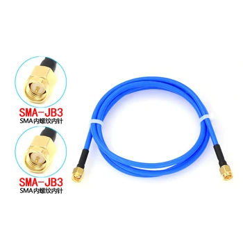 SMA macho a conector macho recto conector con RG402 RG141 RG-402 Coaxial Puente azul cable de 10 CM-200 CM de RF Coaxial de Baja Pérdida