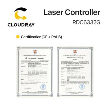 Cloudray Ruida RD RDC6332G 6332M Láser de Co2 DSP Controlador de Láser de Grabado y Corte de la Máquina RDC DSP 6332G 6332M
