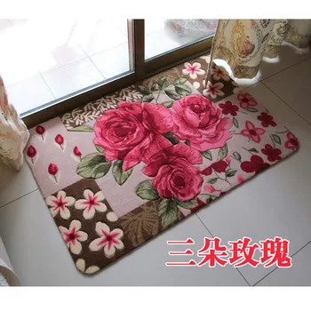 Beibehang de moda Lagerstroemia colchones ultra-slip tapetes colchones para el hogar alfombras de entrada cojines del sofá colchones colchonetas