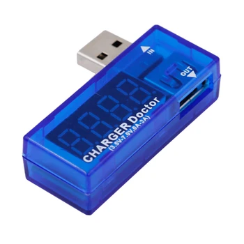 50pcs/lot Mini USB cargador médico voltímetro Digital USB de Alimentación Móvil de la corriente de carga Probador de voltaje Medidor de 30%de descuento