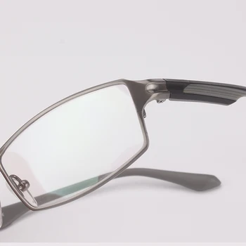 Opeco Diseñador de los Hombres de Titanio Puro de Gafas de Negocio de Gafas Full Frame Rim macho Miopía Óptico de Anteojos Recetados #0003