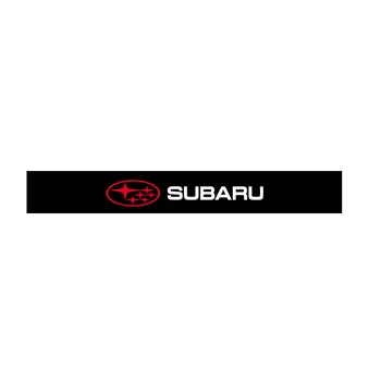 1x Coche Parabrisas Delantero Decal Sticker de Coches etiqueta de la Ventana para Subaru Forester Humano León XV Impreza WRX WRC ITS Accesorios de Automóviles