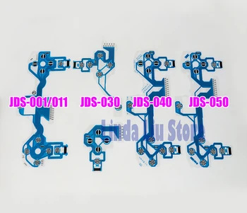Para PS4 JDM 050 JDS-040 Cinta Circuito Joystick Cable Flex Película Conductiva Para PlayStation 4 Pro JDS 001 030 Controlador de 30pcs