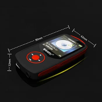 Original RUIZU X06 Reproductor de Mp3, Bluetooth, 8GB de TFT DE 1,8