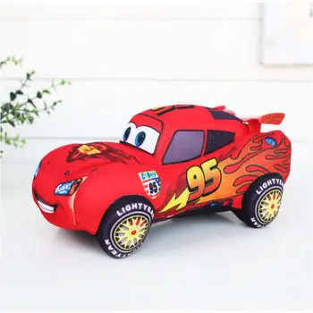 Disney Pixar Cars 2 3 Juguetes de Niños de 18 cm de Rayo McQueen Juguetes de Peluche Lindo de dibujos animados de Coches de Juguetes de Peluche Regalos de Cumpleaños Para Niños Chicos