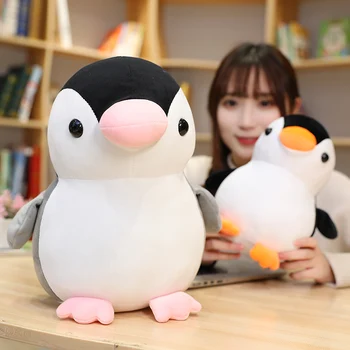 Juguetes de simulación de pingüino de la muñeca de la antártida mascota muñeca kawaii caliente adorable suave pingüino de peluche juguetes de regalo para niñas de suave juguete