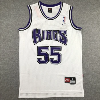 NBA Hombres Sacramento Kings #55 Williams Baloncesto Camisetas Hombre Camisetas Vintage