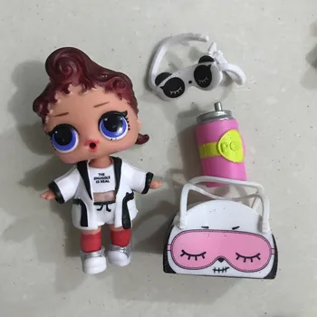 Original lol sorpresa muñeca contiene ropa y los zapatos y botella tocado muñeca accesorios de niña de diy juguetes muñecas para las niñas