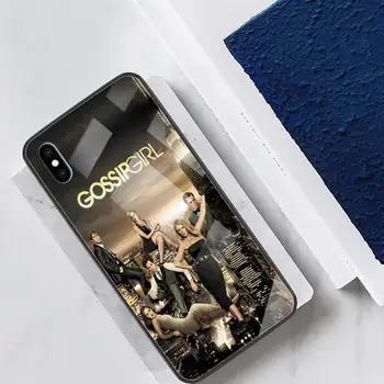 Lindo Gossip Girl caja del Teléfono Para el Iphone 11 12 Max Pro XR 8 PLUS Caso de la Cubierta de Cristal Para el Iphone de 11 Casos de
