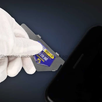 MECÁNICO X10 Delgada de Acero de Apertura de la Palanca de la Cuchilla de Metal Tablet Spudger Teléfono Celular de la Pantalla de la Tableta de Reparación de Apertura Herramientas de Desmontar la Tarjeta