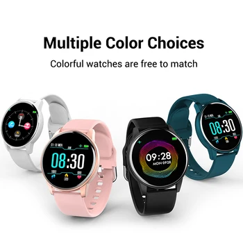 LIGE 2020 Nuevo Reloj Inteligente de las Mujeres de la Moda de las Señoras de la Frecuencia Cardiaca el Monitor de Fitness pulsera de Deporte Smartwatch de Soporte de la APLICACIÓN Para Android IOS